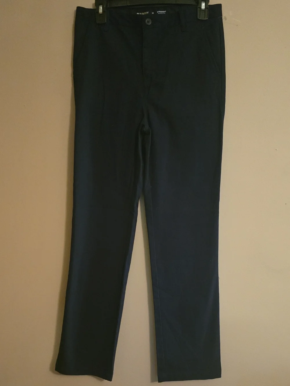New Old Navy Bioys Size 16 Dark‎ Navy Khaki Pants